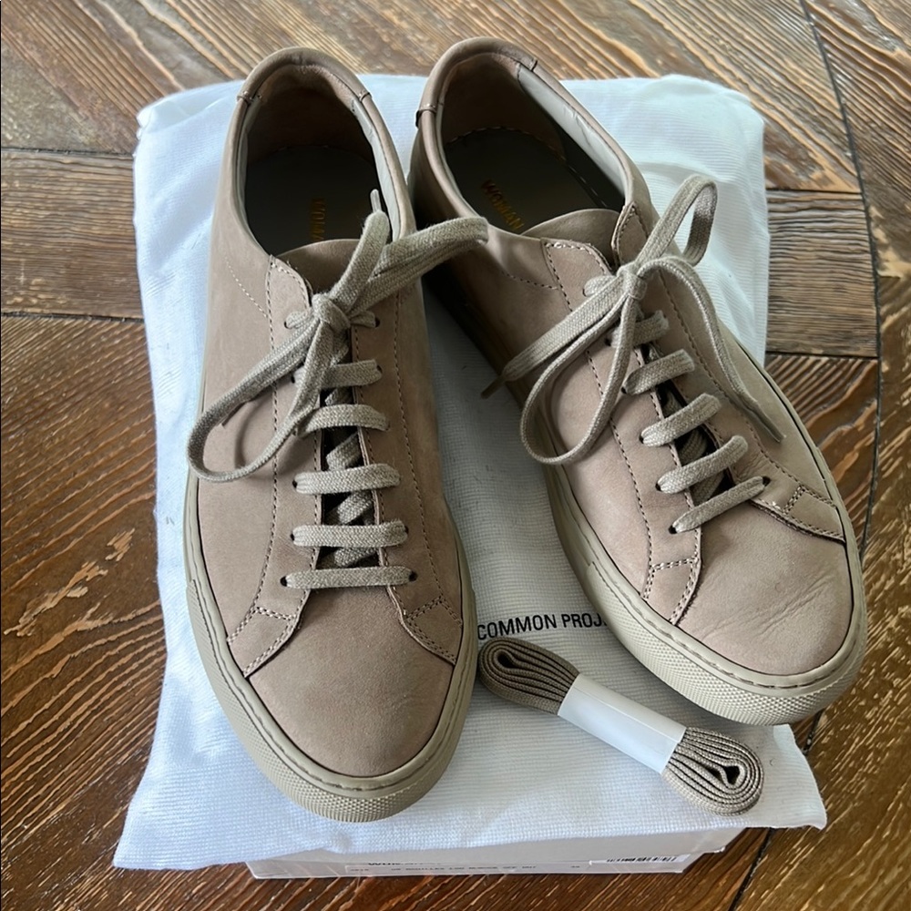 Woman by Common Projects Off White Sneakers